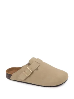 Totes Suede Clog Natural Hot