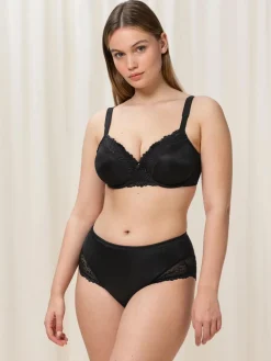 Triumph Ladyform Soft Minimiser Wired Bra Black Best