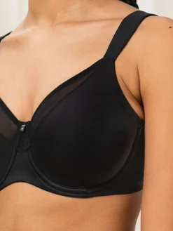 Triumph Wired True Shape Sensation Minimizer Bra Black Clearance