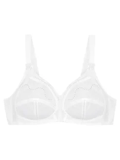 Triumph Doreen + Cotton Non Wired Bra White