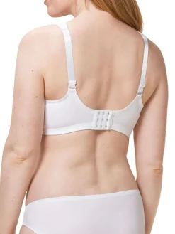 Triumph Modern Soft Cotton Non Wired Bra White Hot