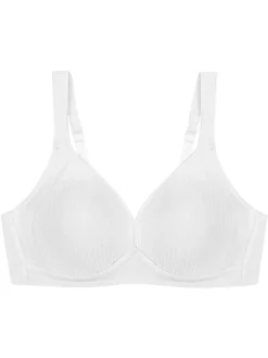 Triumph Modern Soft Cotton Non Wired Bra White Hot