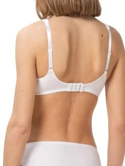 Triumph Modern Soft Cotton Non Wired Bra White Hot