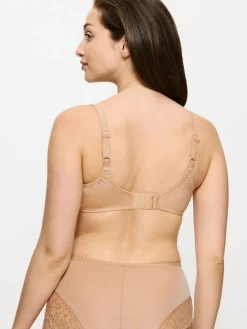 Triumph Ladyform Soft Minimiser Wired Bra Nude Clearance