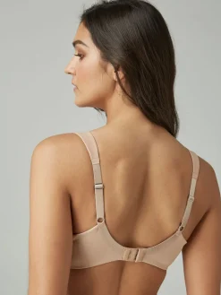 Triumph Wired True Shape Sensation Minimizer Bra Nude