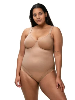 Triumph True Shape Sensation Wired Shaping Bodysuit Nude New