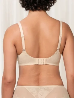 Triumph Wild Sensation Minimiser Bra Nude New