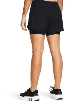 Under Armour Black Fly By 2-in-1 Shorts Discount