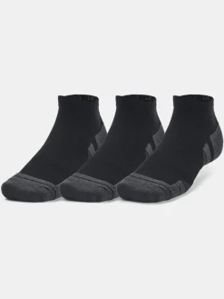 Under Armour Tech Low Socks 3 Pack Black New