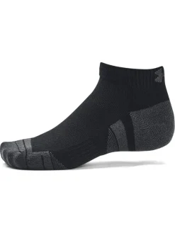 Under Armour Tech Low Socks 3 Pack Black New