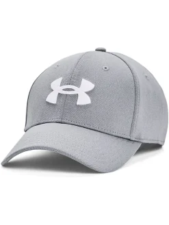 Under Armour Grey/White Mens UA Blitzing Hat Discount
