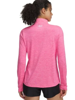 Under Armour Pink Tech Twist 1/2 Zip Sweatshirt Discount