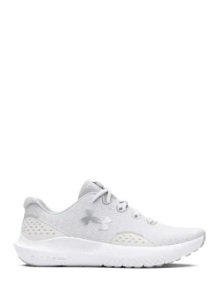 Under Armour Charged Surge Trainers White Ground New