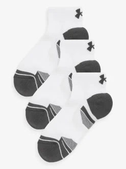 Under Armour Tech Low Socks 3 Pack White Outlet