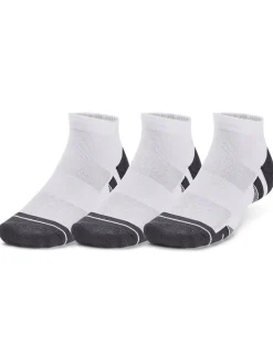 Under Armour Tech Low Socks 3 Pack White Outlet