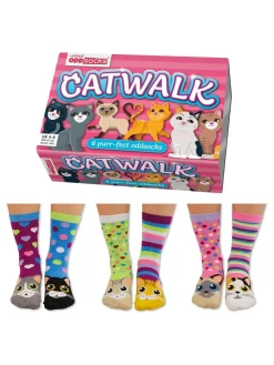 United Odd Socks Black Catwalk Socks