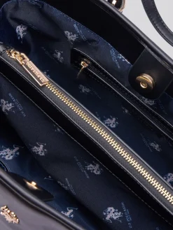 U.S. Polo Assn Black Blackstone Shopping Bag Discount