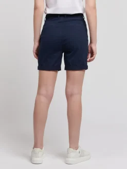 U.S. Polo Assn . Blue Classic Womens Chino Shorts New