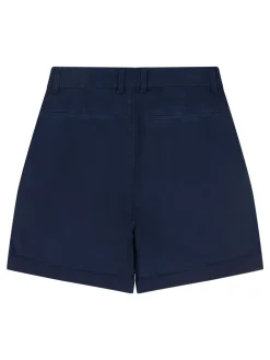 U.S. Polo Assn . Blue Classic Womens Chino Shorts New