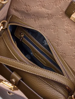 U.S. Polo Assn . Brown Middleton D. Handle w/ Ex PU Bag New