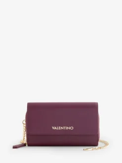 Valentino Bags Red Zero Re Purse With Chain Strap Hot