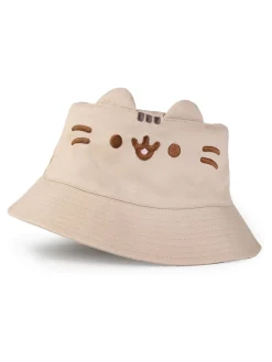 Vanilla Underground Beige Pusheen Womens Bucket Hat Hot