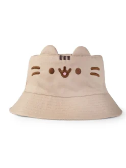 Vanilla Underground Beige Pusheen Womens Bucket Hat Hot