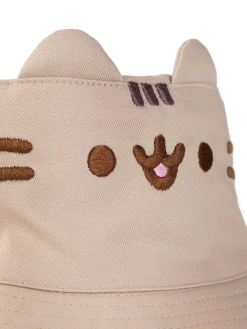 Vanilla Underground Beige Pusheen Womens Bucket Hat Hot