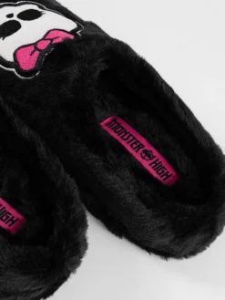 Vanilla Underground Black Monster High Mule Slippers Best