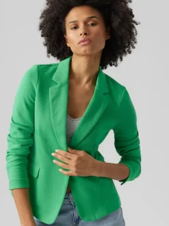 VERO MODA Green Fitted Blazer
