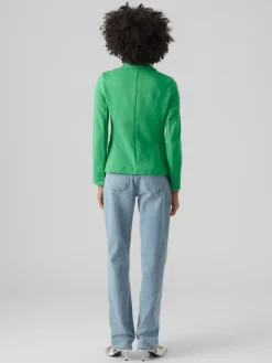 VERO MODA Green Fitted Blazer