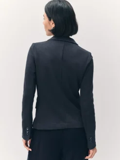 VERO MODA Navy Fitted Blazer Sale
