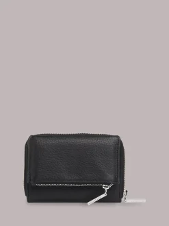 Whistles Black Bibi Zip Purse Outlet