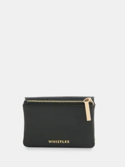 Whistles Eli Triple Pouch Compact Purse Black Online