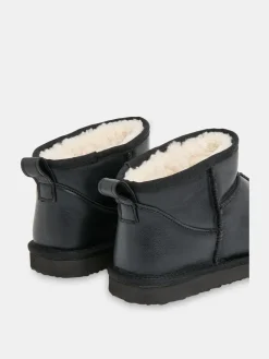 Whistles Black Mable Slipper Boots