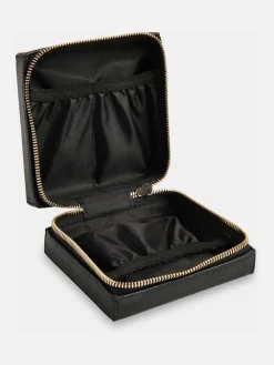 Whistles Black Soft Jewellery Box New