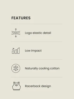 Next Active Sports Low Impact Ultimate Comfort Crop Top White Best