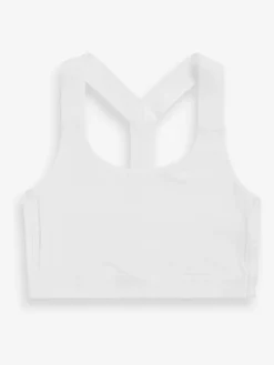 Next Active Sports Low Impact Ultimate Comfort Crop Top White Best