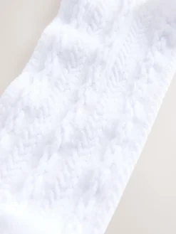 Next Cable Trainer Socks 4 Pack White Sale