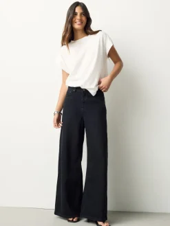 Next Cap Sleeve TENCEL™ Modal Blend T-Shirt White Hot