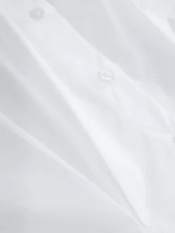 Next Cinched Waist Fitted Shirt White Sale