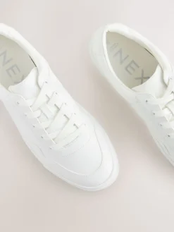 Next Cleat Chunky Lace Up Trainers White Outlet