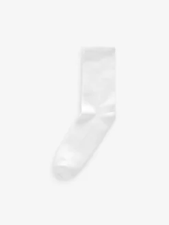 Next White Cushion Sole Ribbed Sport Ankle Socks 3 Pack With Arch Support Online