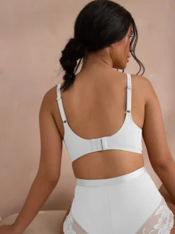 Next DD+ Forever Lite Smoothing Bra White Outlet
