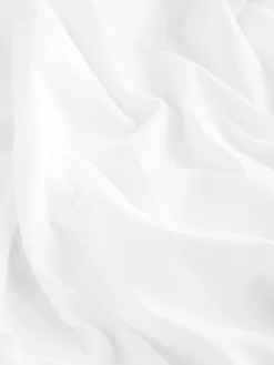 Next White Essential Pure Cotton Short Sleeve Crew Neck T-Shirt Sale