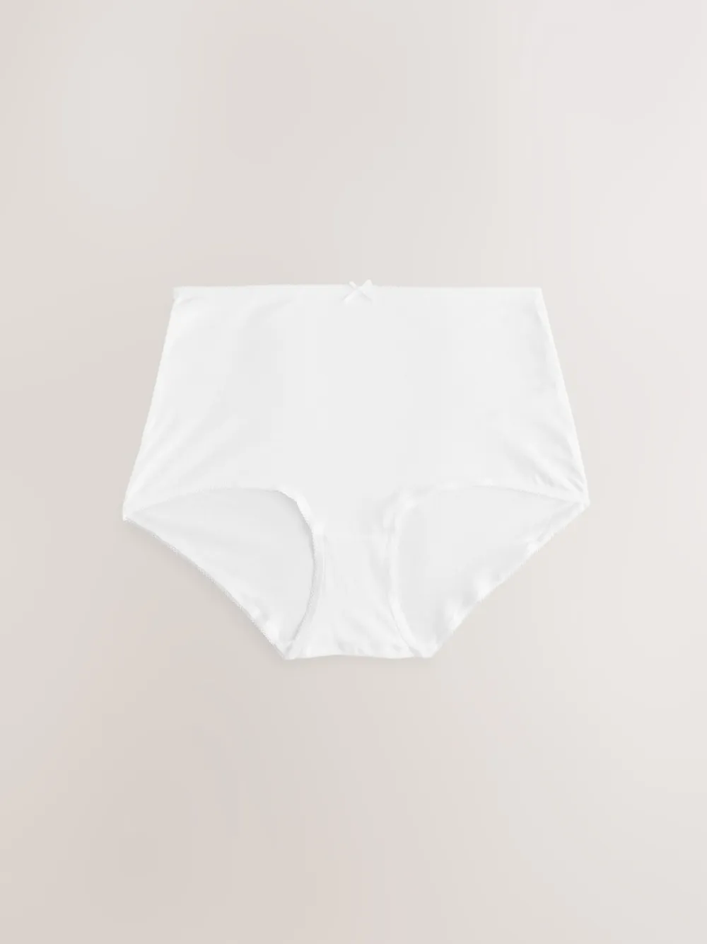 Next White Full Brief Cotton Rich Knickers 5 Pack
