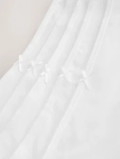 Next White Full Brief Cotton Rich Knickers 5 Pack