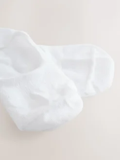 Next Invisible Socks 5 Pack White Clearance