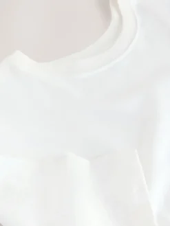 Next Jersey Two In One T-Shirt Dress White New