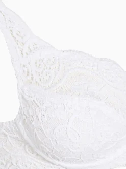 Triumph Lace Amourette Bra White Discount